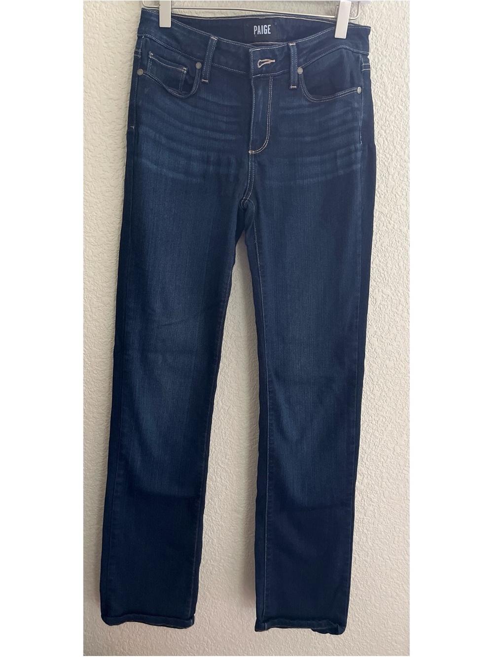 Paige Skyline Straight Dark Wash Jeans Women’s Size 27